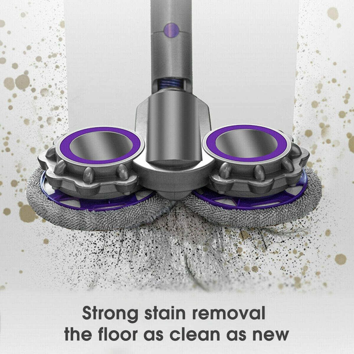 For Dyson V7 V8 V10 V11 V15 Dry & Wet Electric Mop Head 2+4 Mop head pads - Office Catch