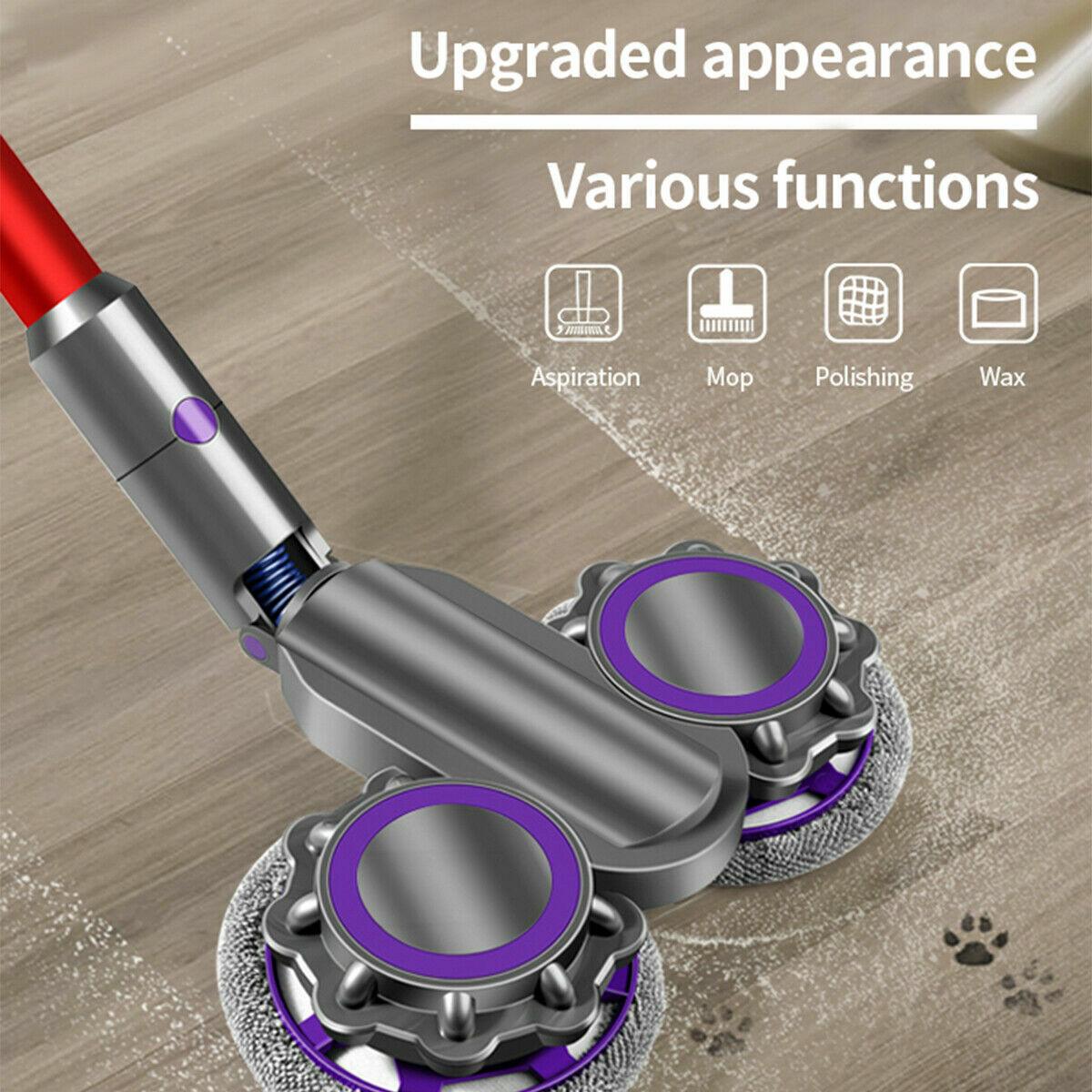 For Dyson V7 V8 V10 V11 V15 Dry & Wet Electric Mop Head 2+4 Mop head pads - Office Catch