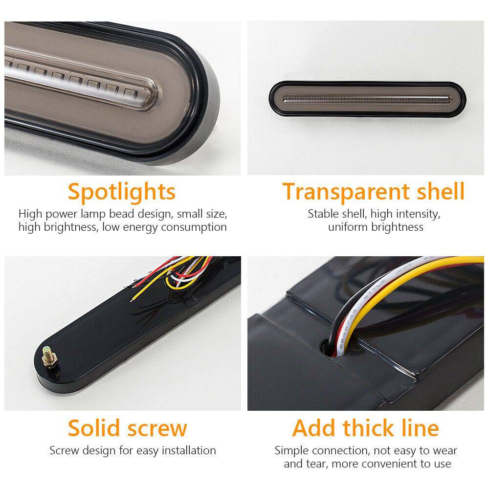 Halo Neon LED Tail Lights | 2 Pack - Office Catch