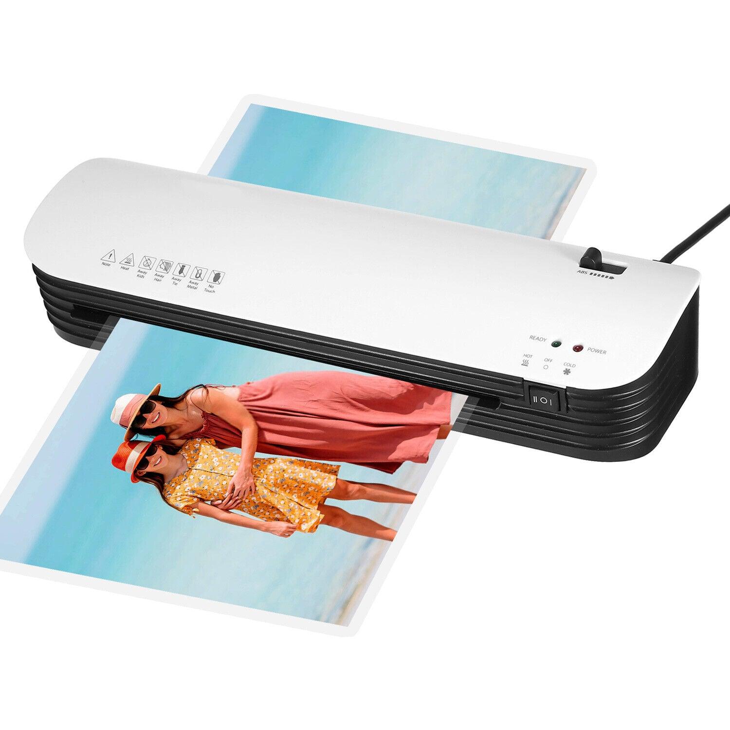 Laminator Machine Set A4 Size+Paper +Corner Rounder 20 Pouches - Office Catch