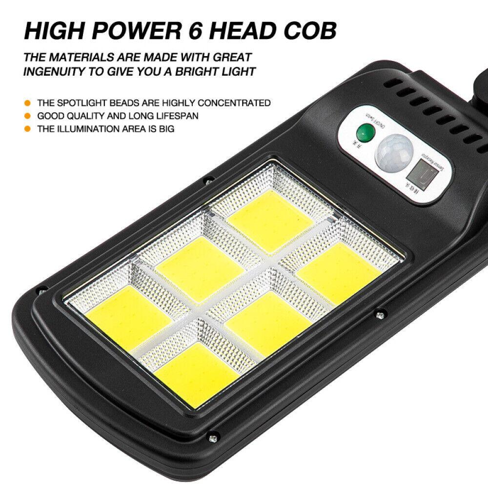Outdoor LED Solar Lamp With Motion Sensor And Remote For Outdoor Garden Downlight - Office Catch