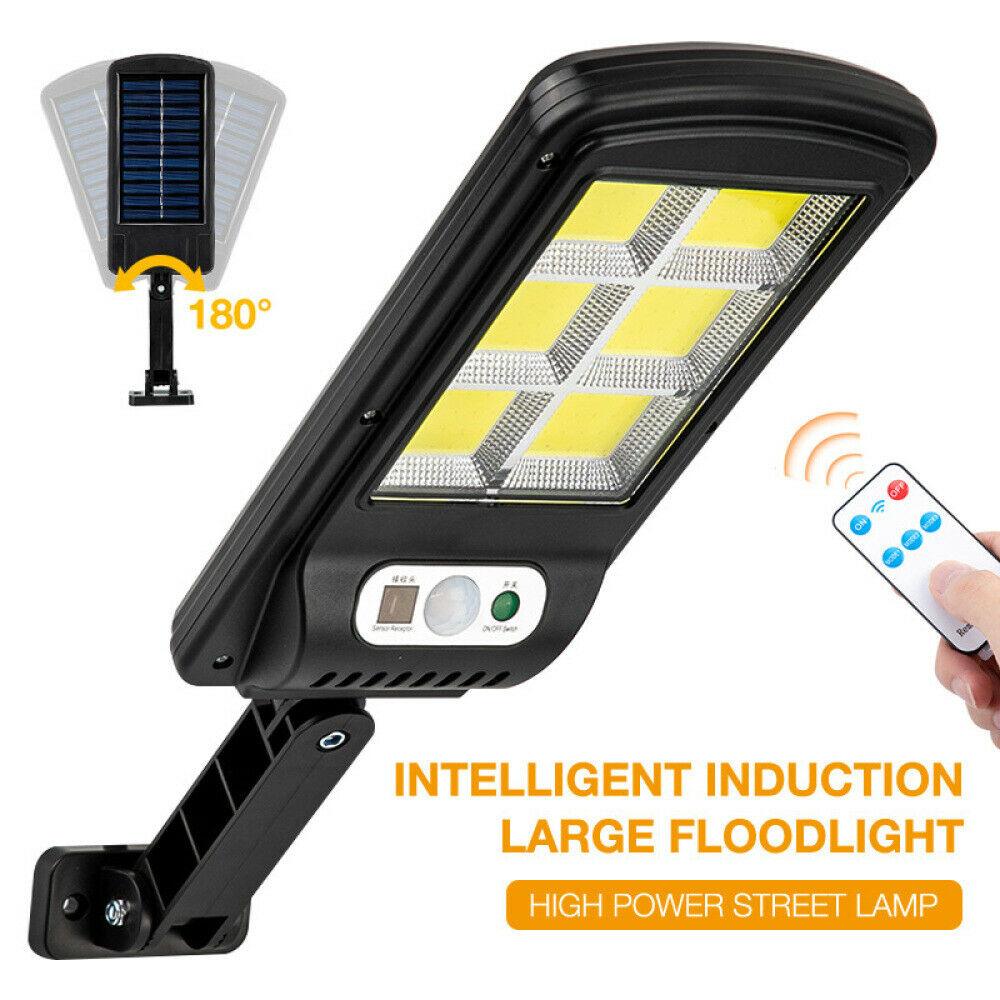 Outdoor LED Solar Lamp With Motion Sensor And Remote For Outdoor Garden Downlight - Office Catch