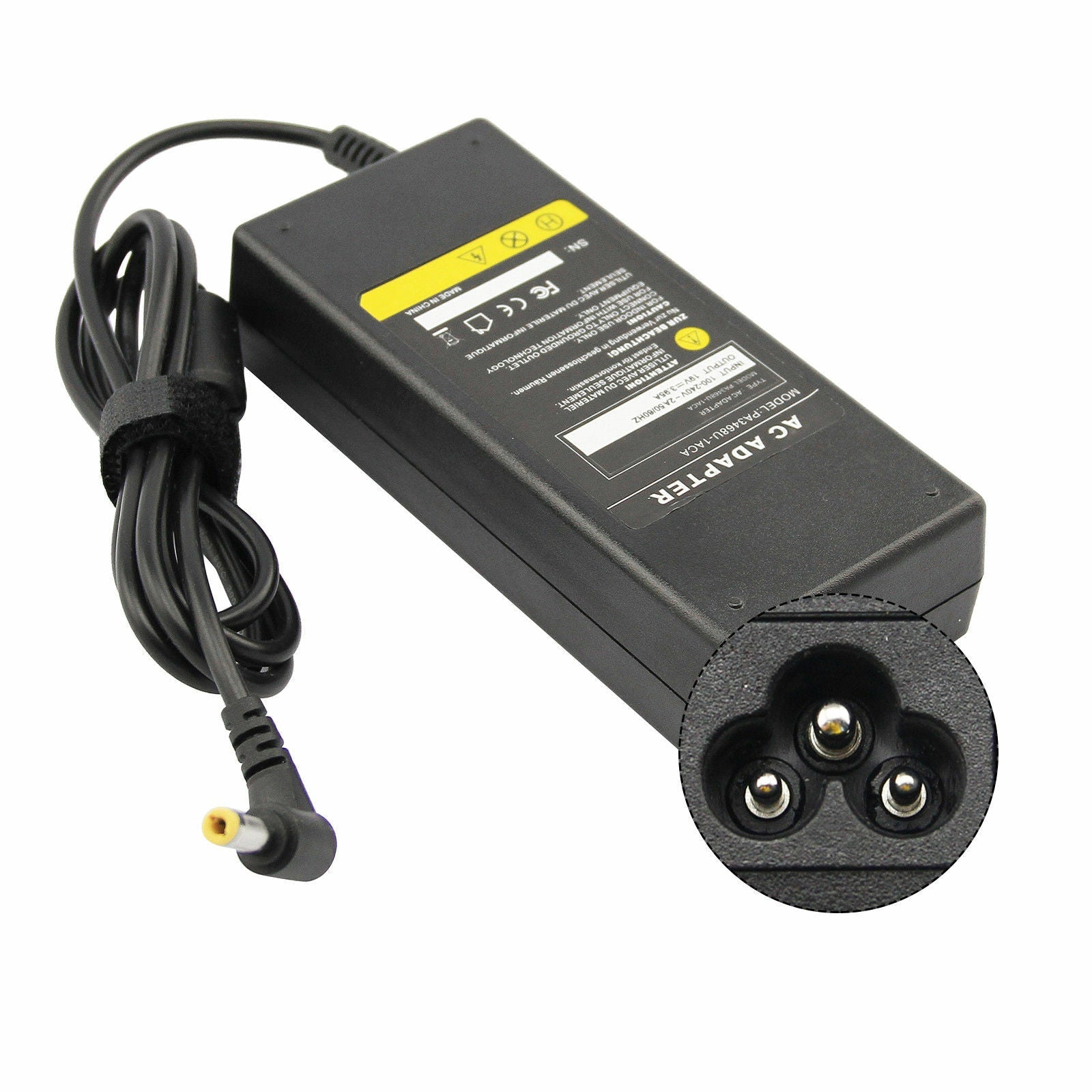 Power Supply Charger AC Adapter for Acer Asus Toshiba Satellite Laptop 5.5*2.5mm - Office Catch