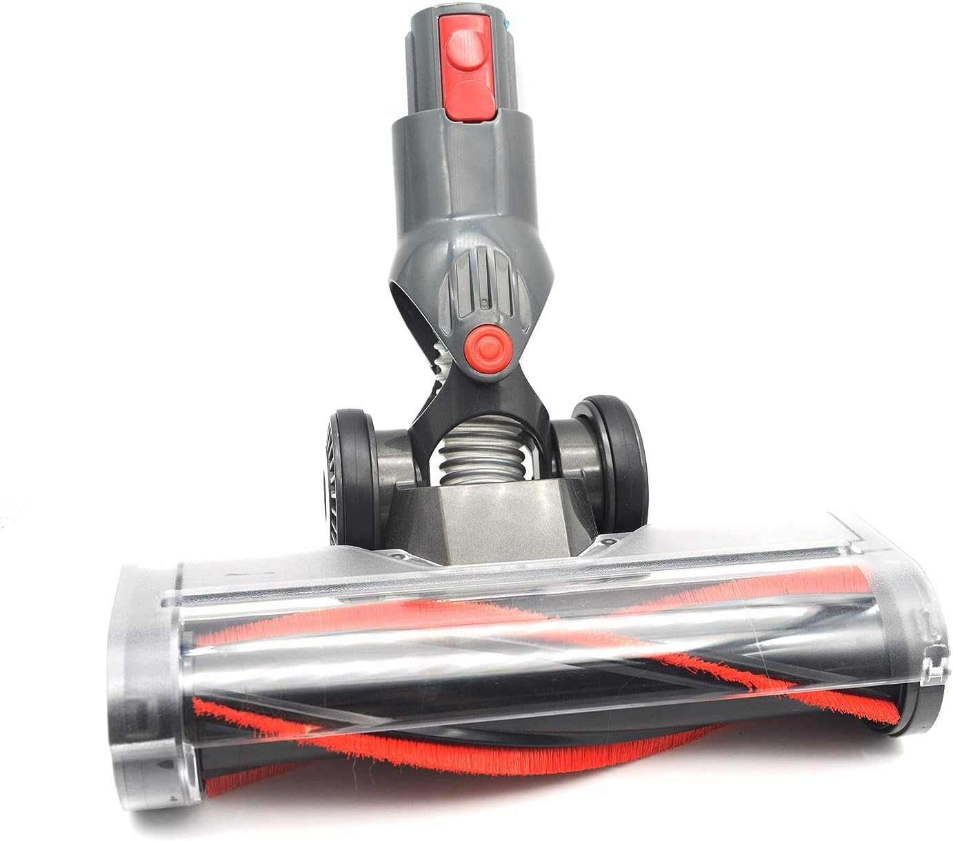 Powerhead with Front LED Lights for Dyson V7 V8 V10 V11 V15 Vacuum Cleaners - Replacement Motorized Vacuum Head Attachment Accessory for All Surfaces - Office Catch