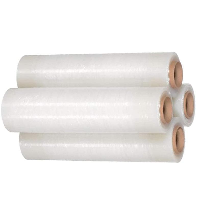 Stretch Film / Pallet Wrap CLEAR Hand Use 500mm x 450m | 25UM Pallet Wrap - Office Catch