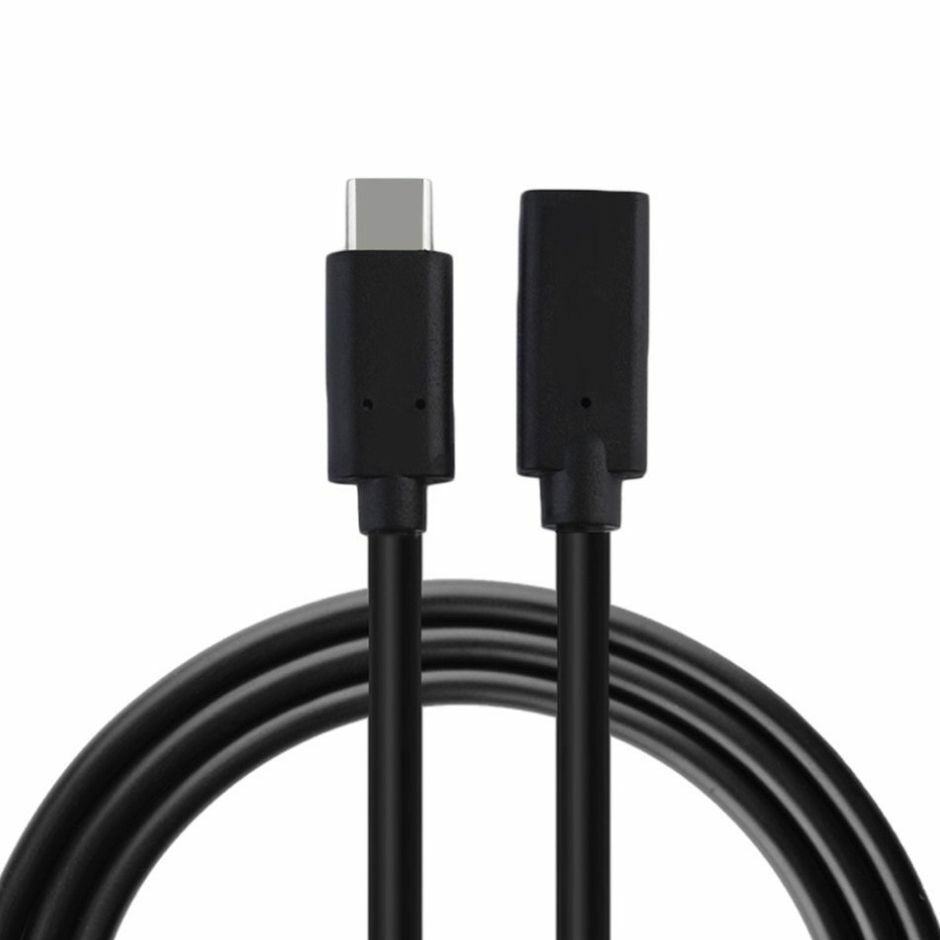 USB 3.1 Type-C Male TO Female Cord USB-C Lead Adapter - Office Catch