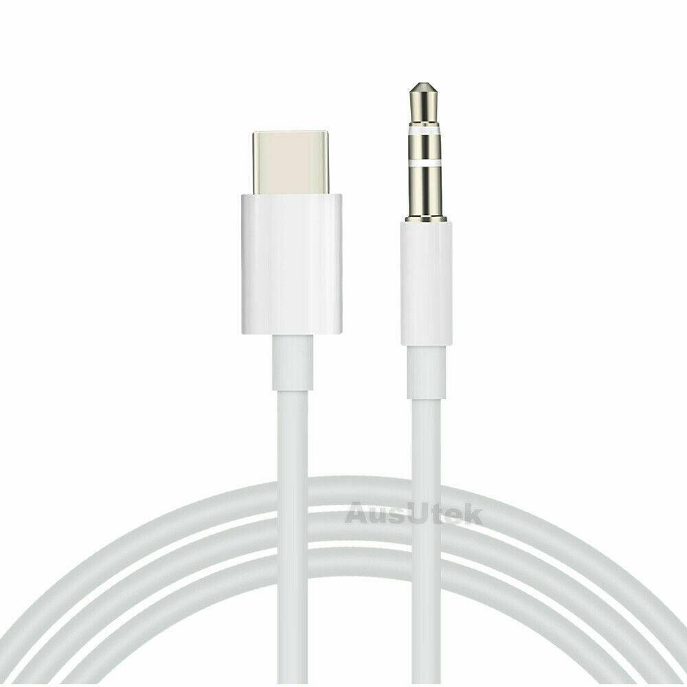 USB-C to 3.5mm Male Audio AUX Cable Adapter Type C For Car Stereo Samsung - Office Catch